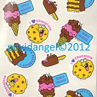 Trend Glossy Die-Cut Sniff Sheet: Chocolate