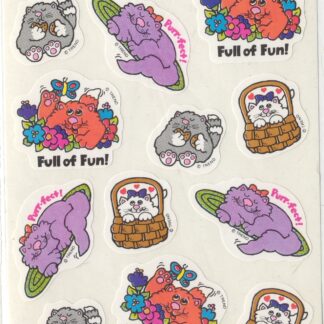 Trend Glossy Die-Cut Sniff Sheet: Kitten