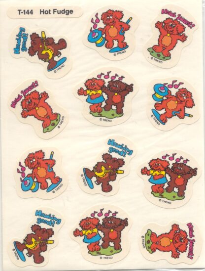 Trend Glossy Die-Cut Sniff Sheet: Hot Fudge