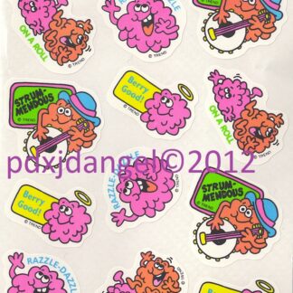 Trend Glossy Die-Cut Sniff Sheet: Raspberry