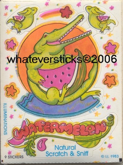 Illuminations Sniff Sticker-Watermelon