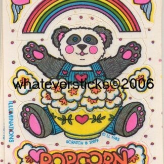 Illuminations Sniff Sticker-Popcorn