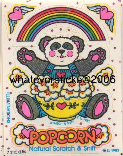 Illuminations Sniff Sticker-Popcorn