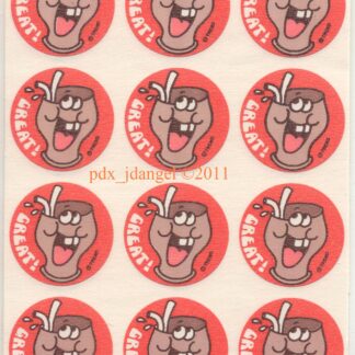 Trend Matte Sniff Sticker Sheet: Cola