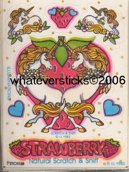 Illuminations Sniff Sticker-Strawberry