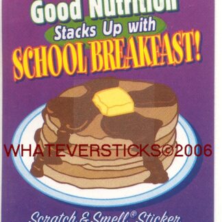 Mello Smello Matte Sniff Sticker-Mission Nutrition Pancakes
