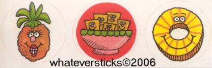 Vintage Paper Art Sniff Sticker Strip-Pineapple