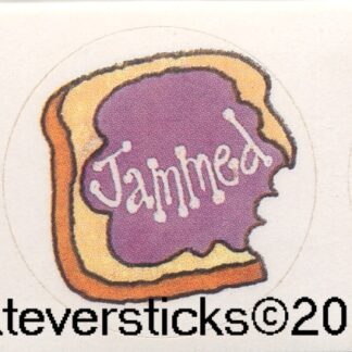 Vintage Paper Art Sniff Sticker Sheet-Grape