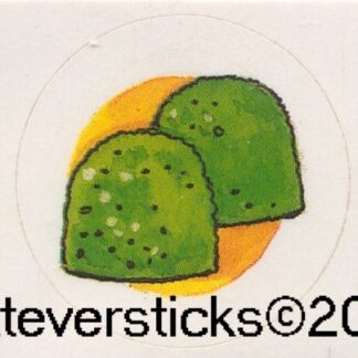 Vintage Paper Art Sniff Sticker Sheet-Spearmint