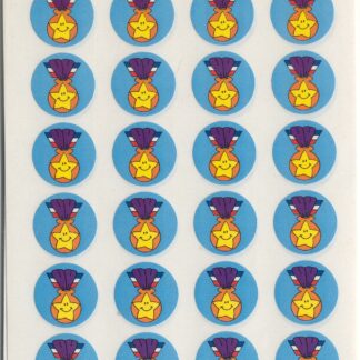 Trend Vintage Glossy Sniff Mini Sticker Sheet: Bubble Gum