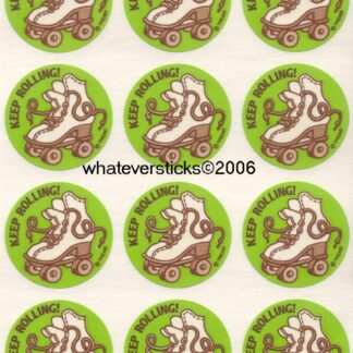 Trend Matte Sniff Sticker Sheet: Leather Skate