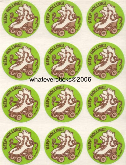 Trend Matte Sniff Sticker Sheet: Leather Skate