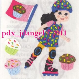 Sandylion Sniff Sticker Module Girl-Cupcake