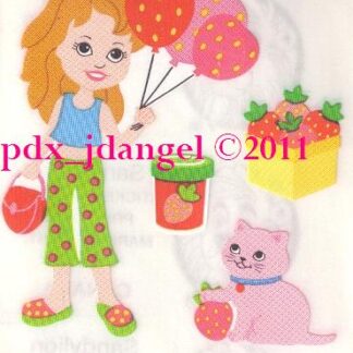 Sandylion Sniff Sticker Module Girl-Strawberry