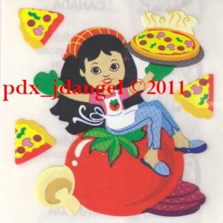 Sandylion Sniff Sticker Module Girl-Pizza
