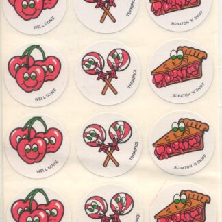 Vintage CTP Sniff Sticker Sheet-Cherry