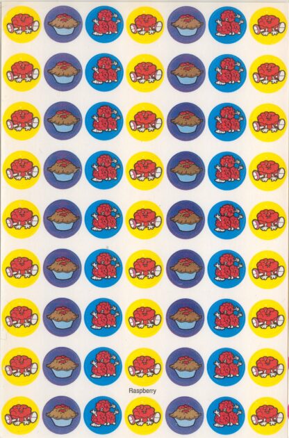 Vintage CTP Mini Sniff Sticker Sheet-Raspberry