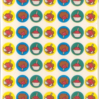 Vintage CTP Mini Sniff Sticker Sheet-Caramel Apple