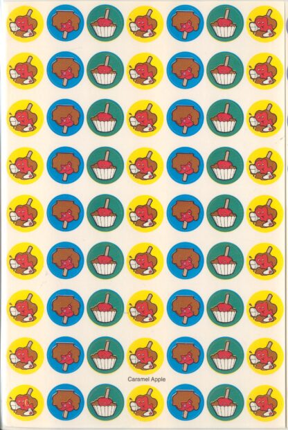 Vintage CTP Mini Sniff Sticker Sheet-Caramel Apple