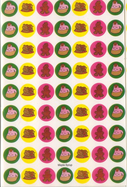 Vintage CTP Mini Sniff Sticker Sheet-Maple Syrup