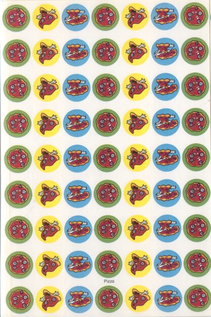 Vintage CTP Mini Sniff Sticker Sheet-Pizza