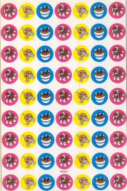 Vintage CTP Mini Sniff Sticker Sheet-Raisin