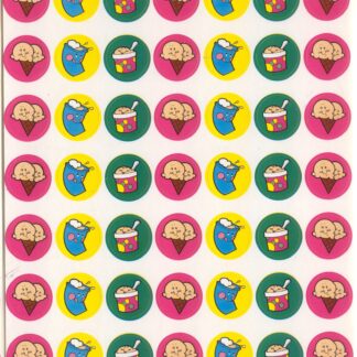 Vintage CTP Mini Sniff Sticker Sheet-Vanilla