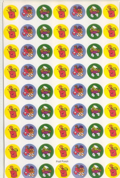 Vintage CTP Mini Sniff Sticker Sheet-Fruit Punch