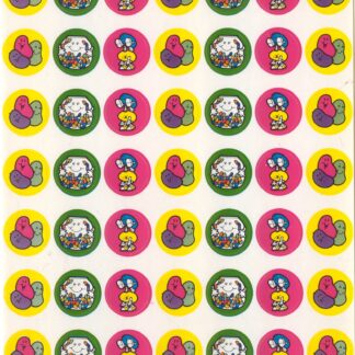 Vintage CTP Mini Sniff Sticker Sheet-Jelly Bean