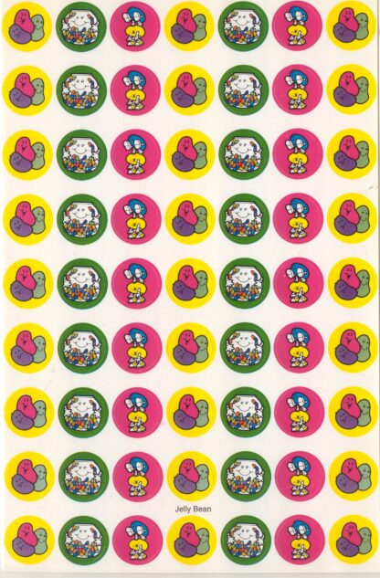 Vintage CTP Mini Sniff Sticker Sheet-Jelly Bean