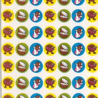 Vintage CTP Mini Sniff Sticker Sheet-Coconut
