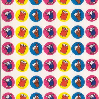Vintage CTP Mini Sniff Sticker Sheet-Cola