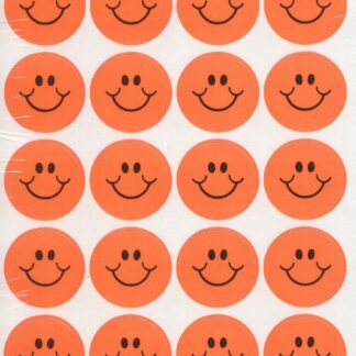 Vintage Eureka Smile Sniff Sticker Sheet-Orange