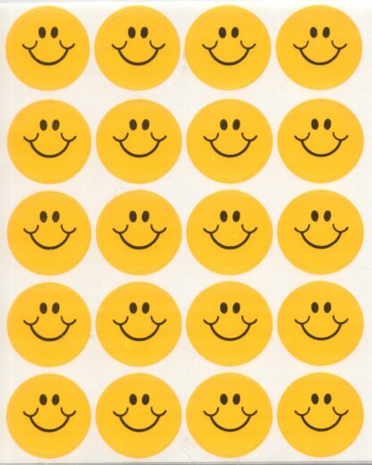 Vintage Eureka Smile Sniff Sticker Sheet-Lemon