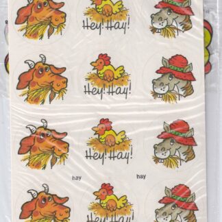 Paper Art Matte Sniff Sticker Sheet-Hay