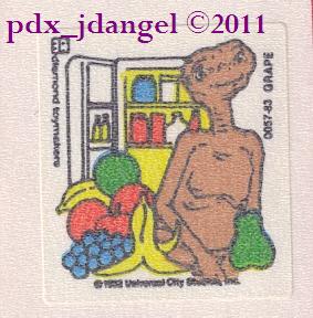 ET Matte Sniff Sticker-Grape 4