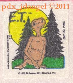 ET Matte Sniff Sticker-Pine 5