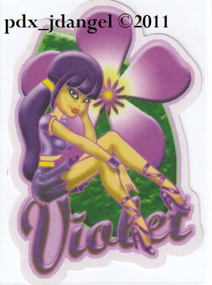 Vixen Sniff Sticker-Violet