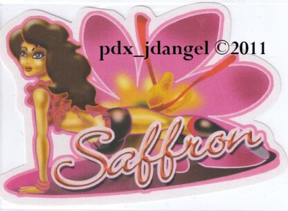 Vixen Sniff Sticker-Saffron