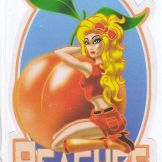 Vixen Sniff Sticker-Peach
