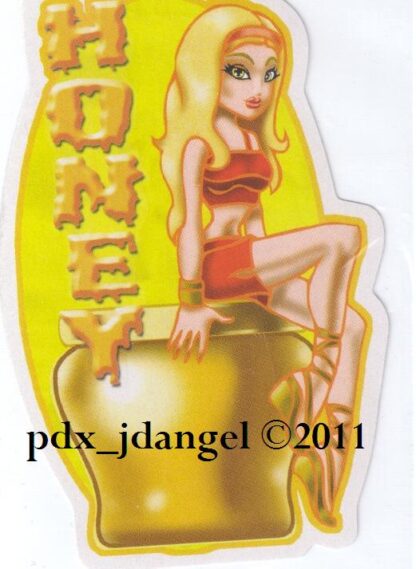 Vixen Sniff Sticker-Honey