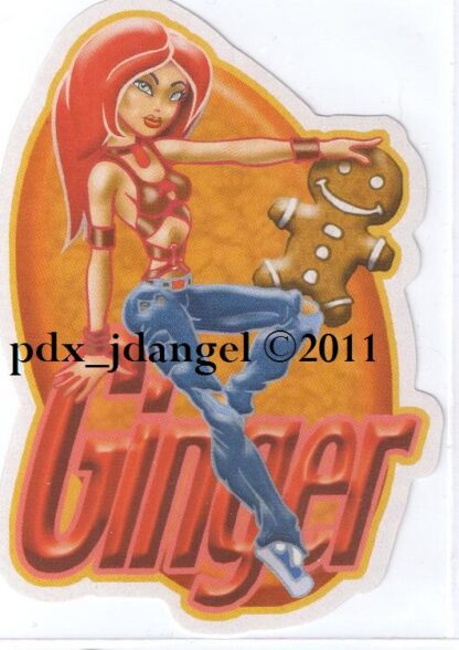 Vixen Sniff Sticker-Ginger
