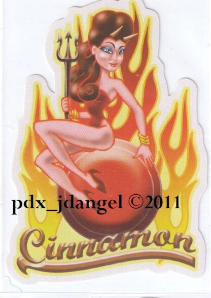 Vixen Sniff Sticker-Cinnamon