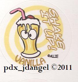 Allie Sniff Sticker-Vanilla