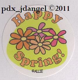 Allie Sniff Sticker-Tulip