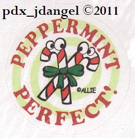 Allie Sniff Sticker-Peppermint
