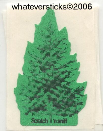 3M Matte Sniff Sticker-Diecut Pine