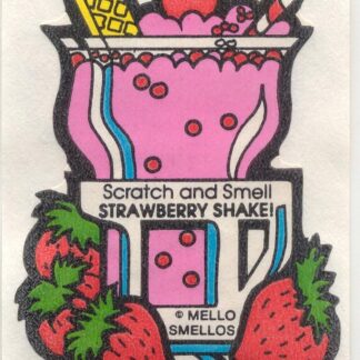 Mello Smello Matte Sniff Sticker-Strawberry Shake