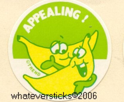 Trend Glossy Sniff Sticker: Banana