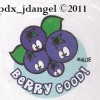 Allie Sniff Sticker-Blueberry